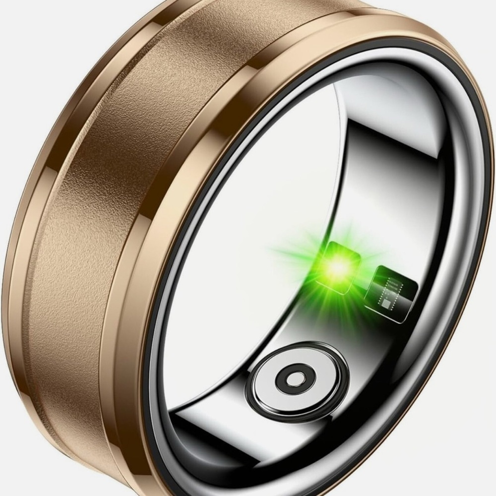 Smart Wearable Ring in Gold and Silver